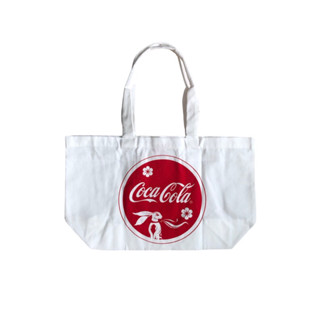 กระเป๋าผ้า Coca Cola โค้ก ขนาด28x48cm. (ของพรีเมียม)