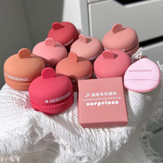 HR531 Herorange Sandwich Mousse Blusher Cream บลัชออน เนื้อมูส เนื้อครีม เนื้อแมตต์