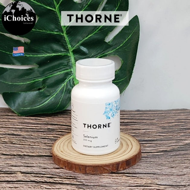 [Thorne Research] Selenium (Selenomethionine) 200 mcg 60 Capsules