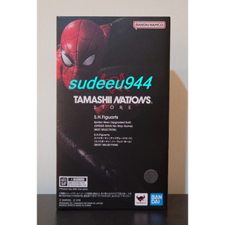 S.H.Figuarts SHF Spider-Man [Upgrade Suit] (Spider-Man: No Way Home) [BEST SELECTION] Tamashii Nations Store