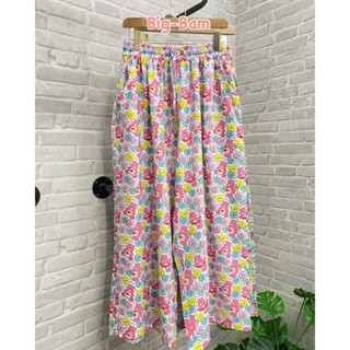 🔥Plussize🔥กางเกงคนอ้วน🔥 Free size ก่อนยืด 30” ยืดสุด 50”