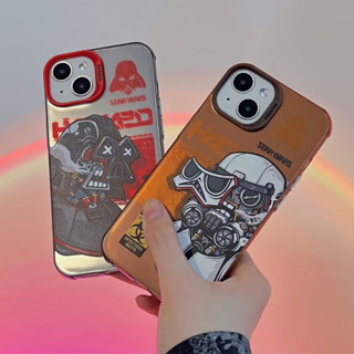 🔥จัดส่ง24ชม🔥iPhone 11 12 13 14 Pro max case for เคสไอโฟน11 บางเบาพกพาง่าย ชุบด้วยไฟฟ้า เคสด้าน STARWARS แฟชั่น Case