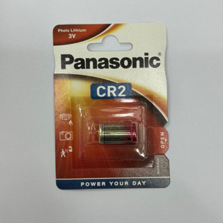 Panasonic CR2/CR123 Lithium 3V แพคยุโรป ของแท้ 1ก้อน