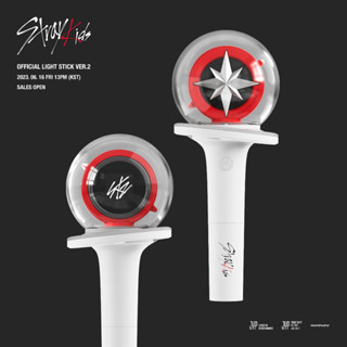 ⭐️พร้อมส่ง⭐️ ทักแชทรับส่วนลด Stray Kids OFFICIAL LIGHT STICK VER.2 นาชิมบง เวอร์ 2