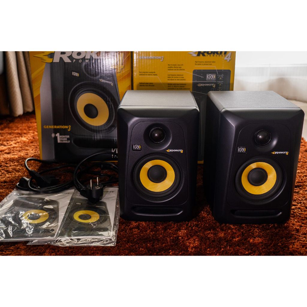ลำโพงมอนิเตอร์ KRK Rokit4 Gen3
