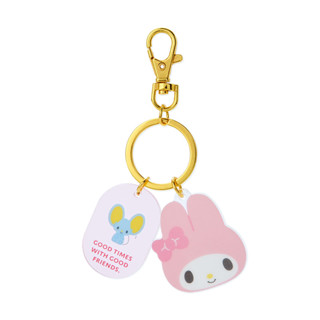 [ส่งตรงจากญี่ปุ่น] Sanrio My Melody Face Type พวงกุญแจ ญี่ปุ่น ตัวละคร Sanrio