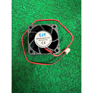 พัดลม 12V 2 Pin  ขนาด 4x4 cm หนา 3 cm พัดลม inverter  จำนวน 1 ตัว