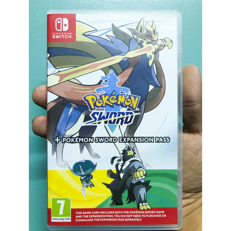 แผ่นเกมส์ Nintendo Switch : Pokemon Sword Expansion Pass (มือ2) (มือสอง)