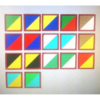 ป้ายหมู่สี​  ป้ายหมู่สีกษัตย์