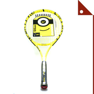 Wilson : WLSWR069210U* ไม้เทนนิสสำหรับเด็ก Minions 25 Inch Junior Tennis Racquet