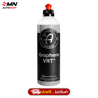 Adams Graphene VRT Tire &amp; Trim Dressing ผลิตภัณฑ์กราฟินเคลือบพื้นผิววัสดุพลาสติก ไวนิลและยาง ขนาด 16 oz / 473 ml