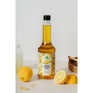 Nature Taste Yuzu Syrup น้ำเชื่อมไซรัป กลิ่นส้มยูสุ ตราเนเจอร์เทส ขนาด 750 ml.