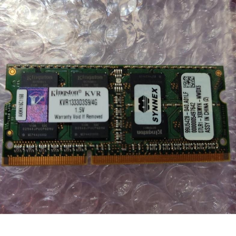 RAM NOTEBOOK SODIMM DDR3 4G 1333 1.5V แรมโน๊ตบุ๊คมือสอง