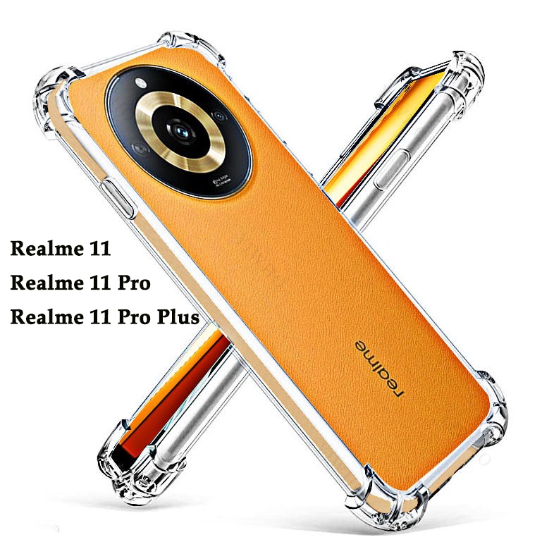 เคสใสกันกระแทก TPU นิ่ม สำหรับ realme 11 pro plus realme 11 pro+ 5g รุ่นใหม่ ตรงรุ่น พร้อมส่งในไทย เคสใส แบบหนา