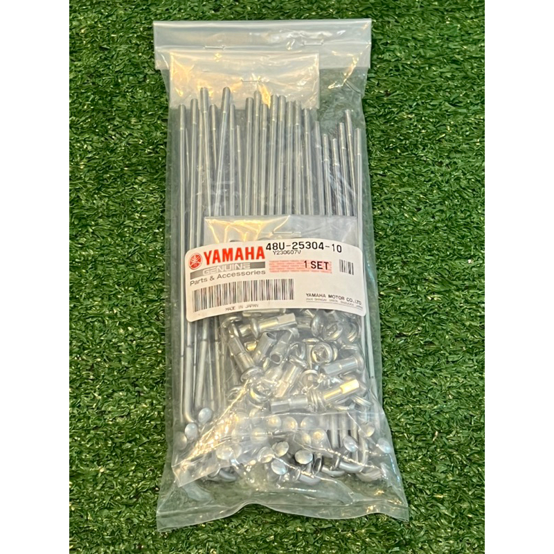 ซี่ลวดล้อหลังsr400แท้ใส่ใด้ทุกปี