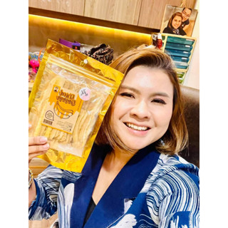 กล้วยดินภูเขาไฟออแกนิค จ.บุรีรัมย์ อบแห้งหนึบหนับ  /  Dried Banana