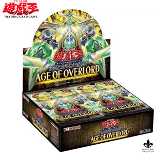 [ใหม่ล่าสุด][Yugioh] Age of Overlord booster box+1 [AGOV] การ์ดยูกิ ลิขสิทธิ์แท้ ภาษาญี่ปุ่น