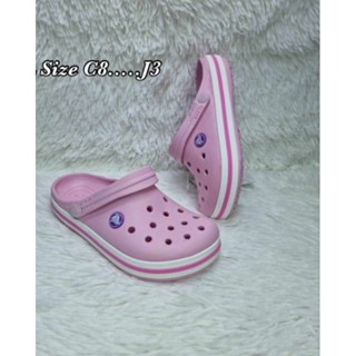 รองเท้าของเด็กลำลองแฟชั่นสไตล์ Crocs LiteRide Clog สุดฮิตน้ำหนักเบาใส่