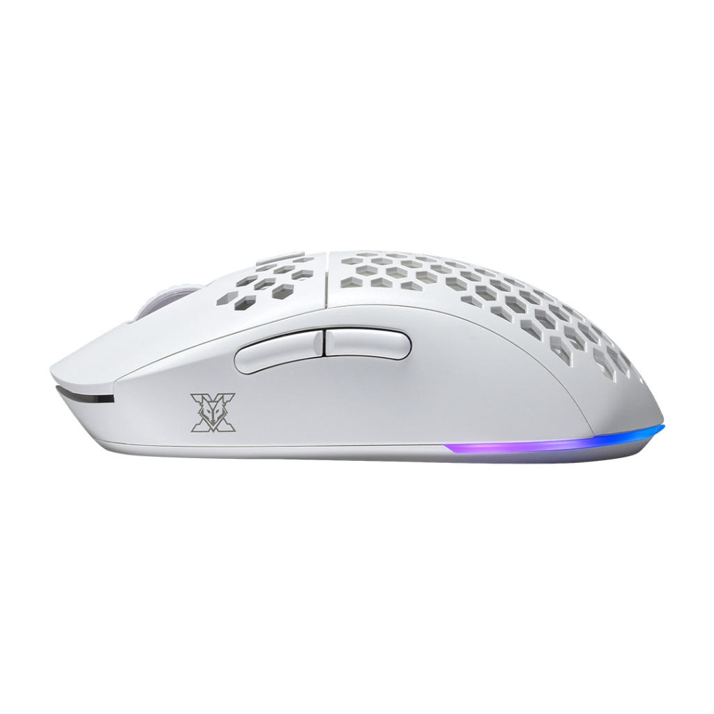 เมาส์ไร้สาย Nubwo X61 SHASTA Dual Mode 2.4Ghz Gaming Mouse RGB Lighting เมาส์เกมมิ่งไร้สาย เมาส์เกมมิ่ง ประกันศูนย์ 2 ปี