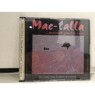 1 CD MUSIC  ซีดีเพลงสากล    MAC-TALLA Mairidh gaol is ceol COMD 2054    (A5D15)