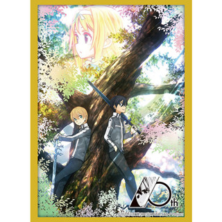 Bushiroad Sleeve HG Vol.3744 Sword Art Online 10th Anniversary "Alicization"  (ซองคลุมการ์ดขนาด WS BF MTG SVE 75ซอง)