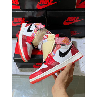 💥รองเท้าผ้าใบ N Jordan 1 High OG Spider-Man Across The Spider Verse /สินค้าพร้อมส่ง/สินค้าถ่ายจากจริง36…….45/Hi end 🛒