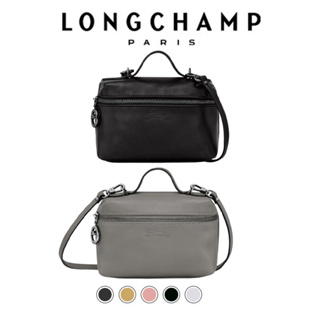 จัดส่งลำดับความสำคัญ Longchamp bag Messenger Dumplings Bag ไหล่ไหล่เล็กถุง cowhide เล็ก