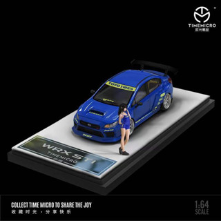 Subaru Impreza WRX STI A2/Blue figurine ver 1:64 (TimeMicro)