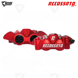 ปั้มล่าง Accossato Radial Brake Caliper Forged Monoblock (Red)