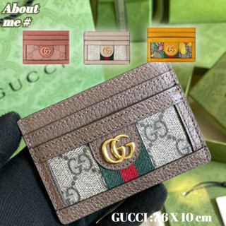 Gucci Ophidia Collection GG Card Holderผู้ถือบัตร/ผู้หญิง 523159