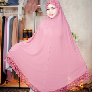 ชุดละหมาดแต่งลูกไม้ ผ้าตะละกงผู้ใหญ่อิสลาม สวมใส่เวลาละหมาดห…