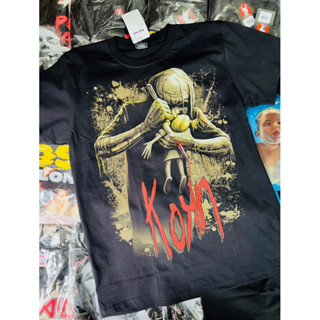 เสื้อยืด วงKORN ,NIRVANA