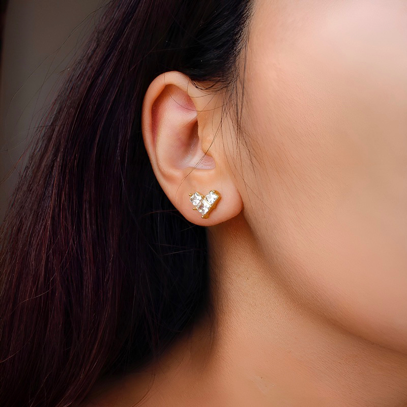 TIARA Mini Emily Gem Earrings
