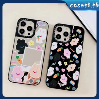 คูปองเคลม🎀เคสไอโ case for iphone 11 12 กระจกเงา COCOกระต่าย เคส 14 13 12 11 pro max เคสมือถือกันกระแทก