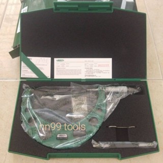 ไมโครมิเตอร์วัดนอก 125-150มม Outside Micrometer 125-150x0.01mm INSIZE 3203-150A ไมโครวัดนอก