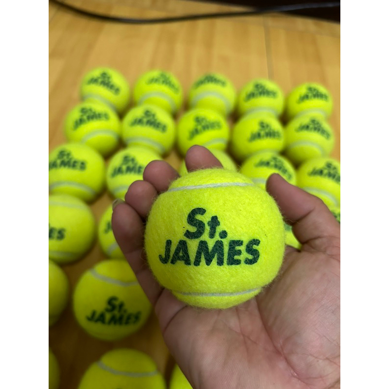 ลูกเทนนิส st. James , Dunlop , Srixon st มือสองสภาพสวย