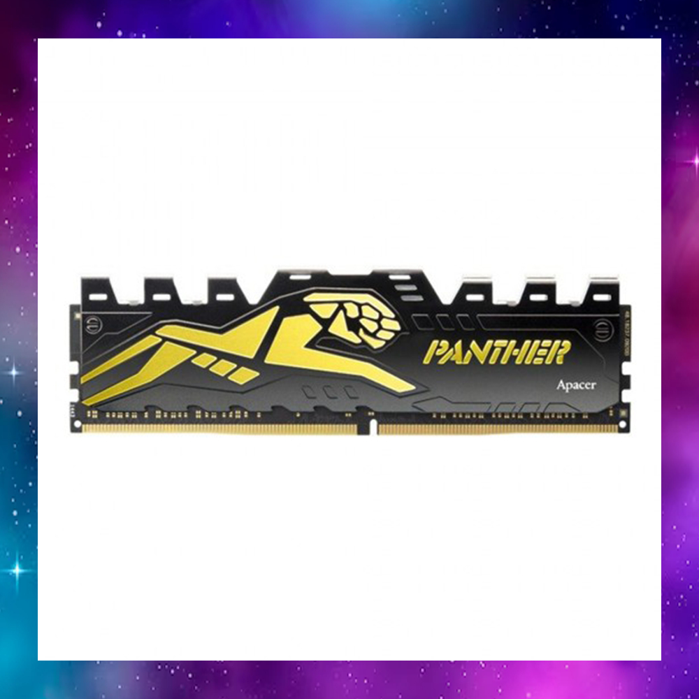 8GB (8GBx1) DDR4 2400MHz RAM (หน่วยความจำ) APACER BLACK PANTHER ประกันLT