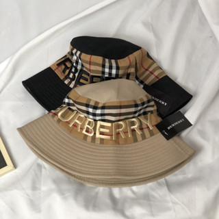 หมวกบักเก็ต BURBERRY หมวกลายสก๊อต