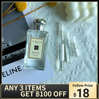 น้ําหอมแบ่งขาย 💯  Jo Malone Wood Sage &amp; Sea Salt น้ำหอมผู้ชายและผู้หญิง EDC 2ml 5ml 10ml น้ําหอมแบ่งขาย น้ําหอมฟิน
