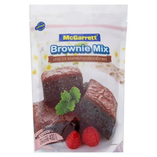 แม็กกาแรต แป้งบราวนี่ สำเร็จรูป 400 กรัม - Brownie Mix 400g McGarrett brand