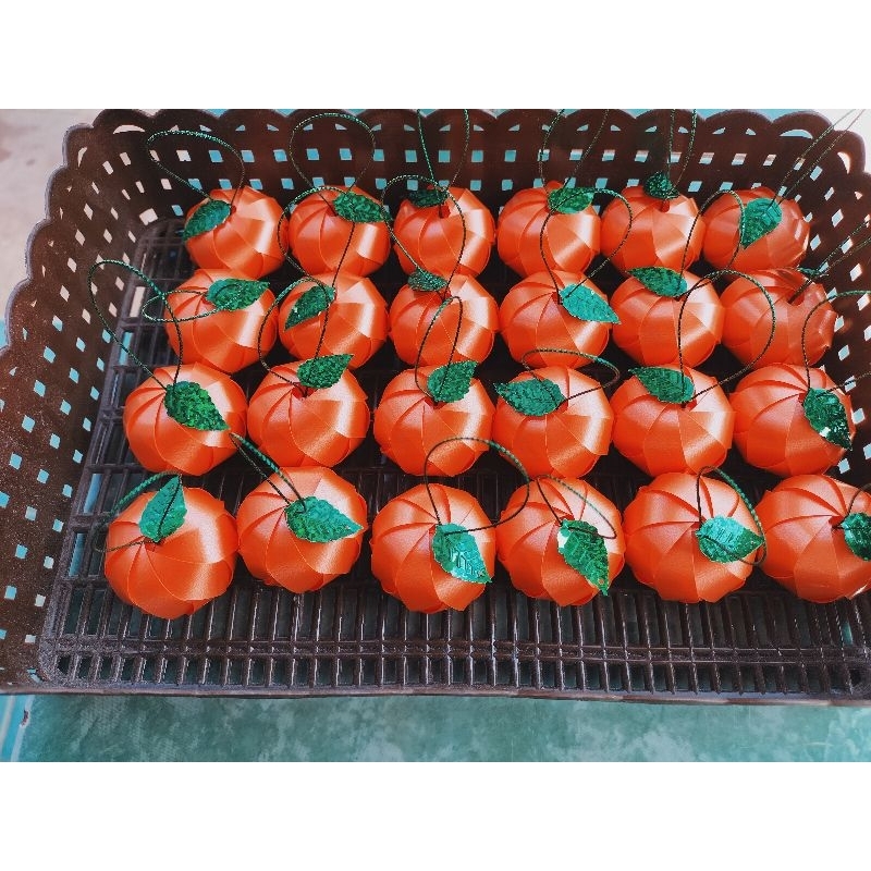 เหรียญโปรยทาน ลูกส้ม พร้อมส่ง🍊ตัวเปล่ายังไม่ใส่เหรียญ 50 ชิ้น #งานบุญ งานบวช กฐิน ผ้าป่า