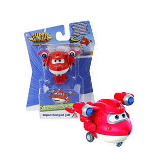 Super wings transforming a bot - Charge Jett ซุปเปอร์วิงส์หุ่นยนต์แปลงร่างขนาด 2 นิ้ว SW740041