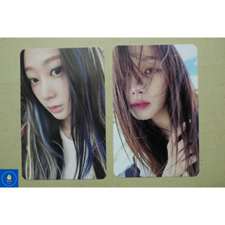 [Photocard โฟโต้การ์ด] จีเซล aespa The 3rd Mini Album MY WORLD Poster ver Intro ver