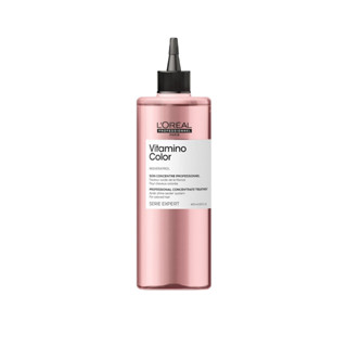 Loreal Professionl Vitamino color Concentrate Treatment 400ml ทรีตเม้นท์ชนิดน้ำเข้มข้น ถนอมเส้นผมและผมทำสี  ให้นุ่มเงา ค