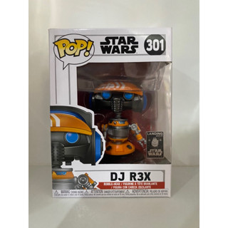 Funko Pop DJ R3X Star Wars Galaxys Edge 301 Damage Box