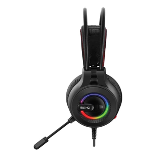SIGNO HP-833 หูฟังเกมมิ่ง Gaming Headset ระบบเสียง 7.1 Surround ไฟ RGB น้ำหนักเบา สายยาว 2.2 ม. เชื่อมต่อแบบ USB