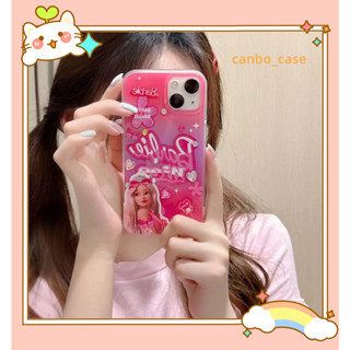 🎁ส่งของขวัญ🎁เคสไอโฟน สำหรับ 11 14 for iPhone Case 13 12 Pro Max การ์ตูน แฟชั่น สาว กันกระแทก เคสนิ่ม เคสโทรศัพท์