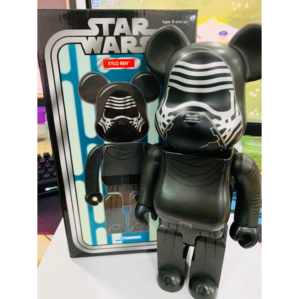 Bearbrick Star Wars Kylo Ren 400% ของแท้ครบกล่อง