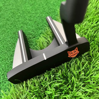 พัตเตอร์ พร้อมเส้นช่วยเล็ง Mallet MAZEL Golf Putter top Advanced Alignment