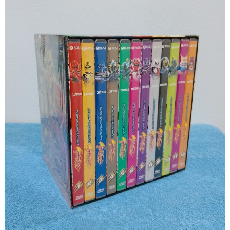 JUUKEN SENTAI GEKIRANGER BOXSET / ขบวนการจอมยุทธสรรพสัตว์ เกคิเรนเจอร์  ครบชุด 12 แผ่นจบ (DVD) มือ 2